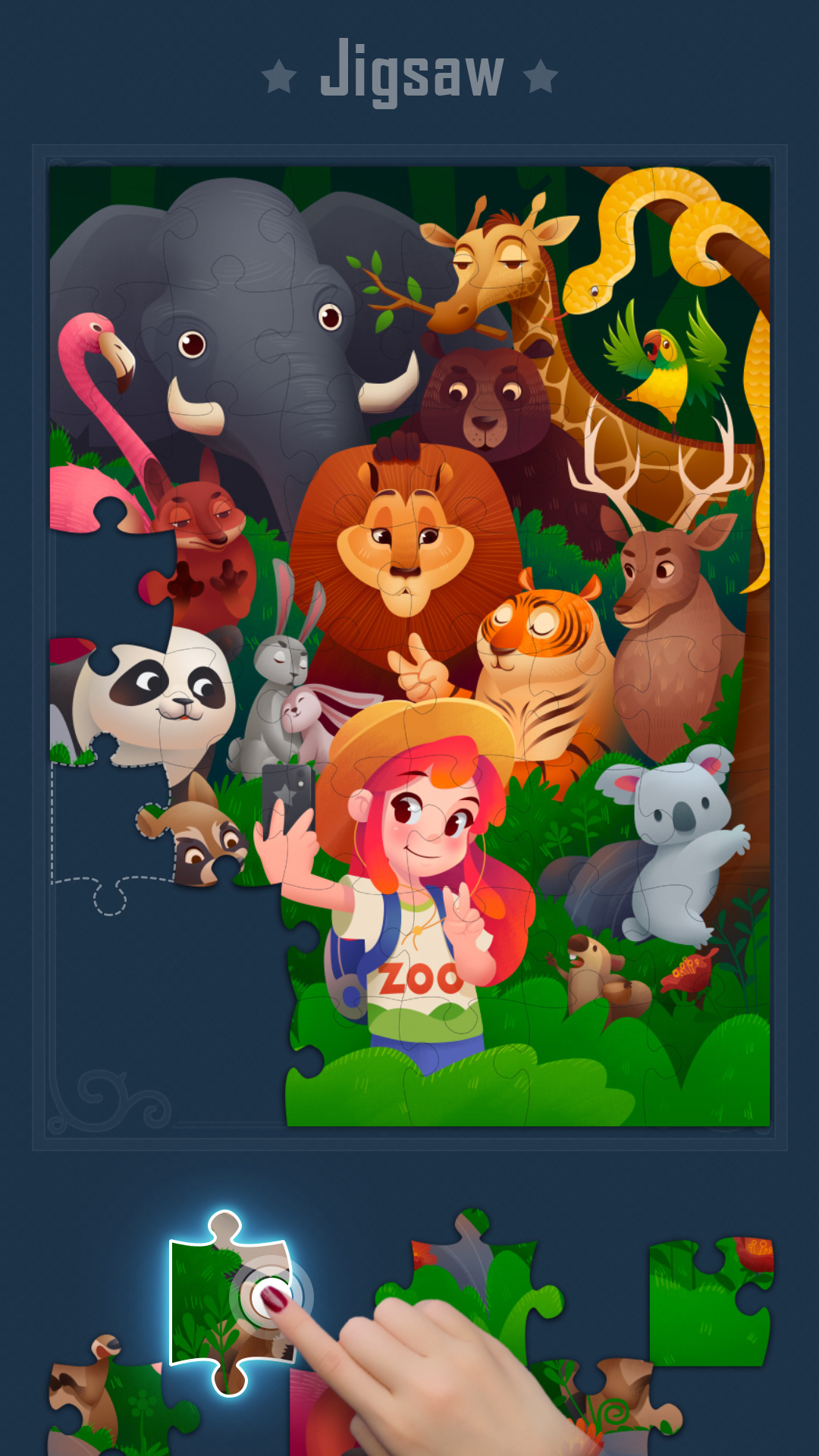 Jigsaw Puzzle Game Screenshot